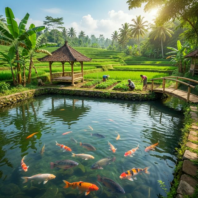 Kolam Ikan Nila & Gurame